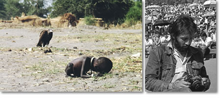 kevincarter la fillette et le vautour